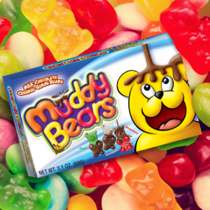 Muddy Bears® - Chocolate Covered Gummi Bear - 3.1oz