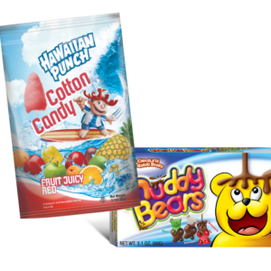Hawaiian Punch Fruit Juicy Red Cotton Candy 3.1oz & Muddy Bears® 3.1oz
