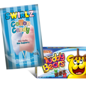 SWIRLZ Cotton Candy 3.1oz & Muddy Bears® 3.1oz
